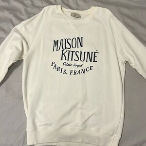 MAISON KITSUNÉ PALAIS ROYAL CREW SWEAT